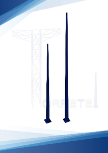 Postes Metálicos – TORRES AUTOSOPORTADAS VENTADAS PARARRAYOS TORRETEL ...